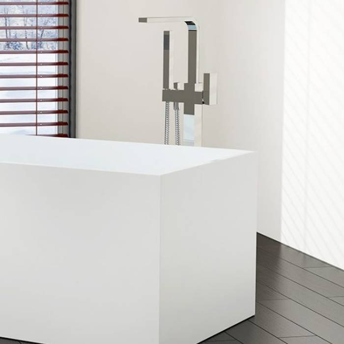 Armaturen und Duschsysteme von Badeloft, Badeloft - Badewannen und Waschbecken aus Mineralguss und Marmor Badeloft - Badewannen und Waschbecken aus Mineralguss und Marmor Modern bathroom Copper/Bronze/Brass Fittings