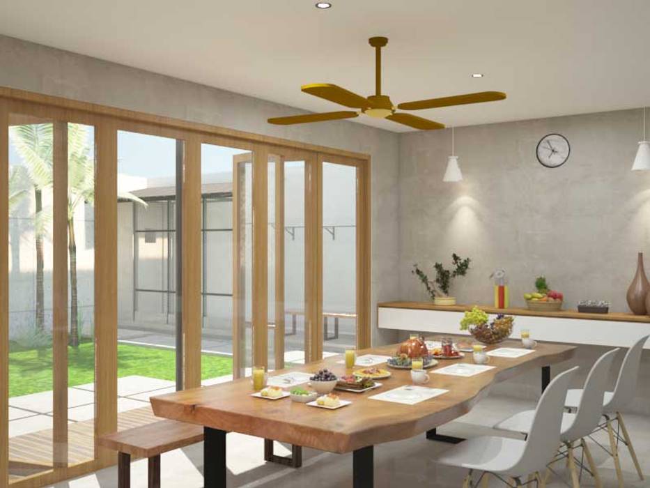 Ruang Makan Inspace Studio Ruang Makan Modern ruang makan,dinning,table,dinningtable