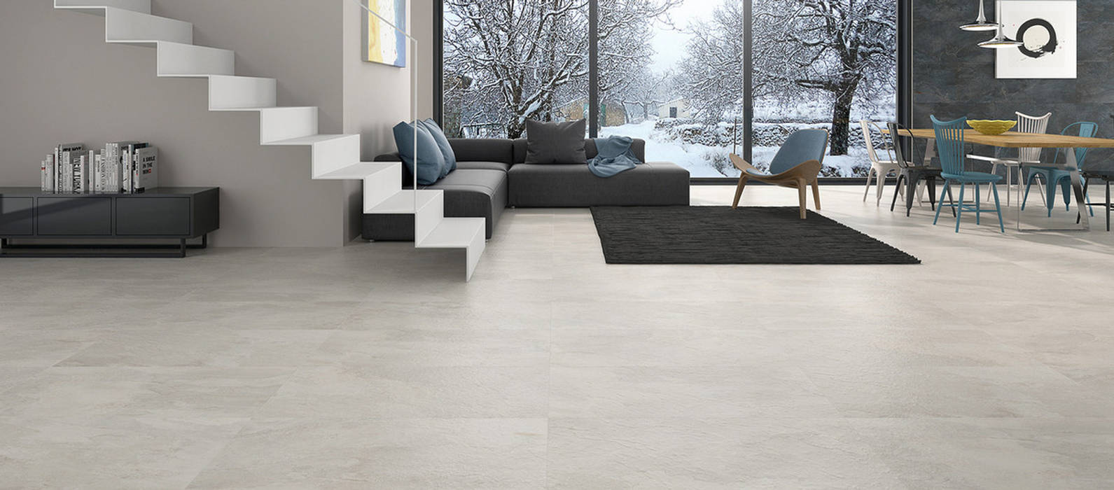 Porcelain Tiles From india, Tiles Carrelage Pvt. Ltd. Tiles Carrelage Pvt. Ltd. Floors Furniture,Couch,Wood,Interior design,Grey,Floor,Flooring,Living room,Shade,Material property