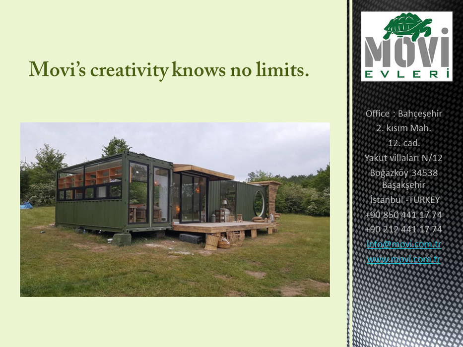 MOVI SHIPPING CONTAINER HOMES 1 , MOVİ evleri MOVİ evleri Casas pequeñas