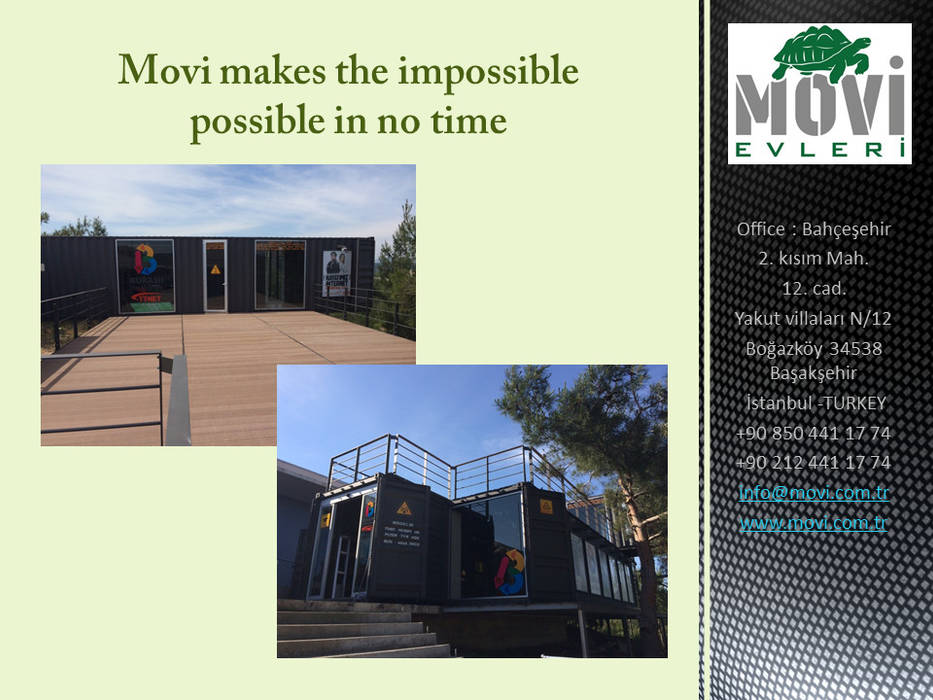 MOVI SHIPPING CONTAINER HOMES 1 , MOVİ evleri MOVİ evleri 別墅