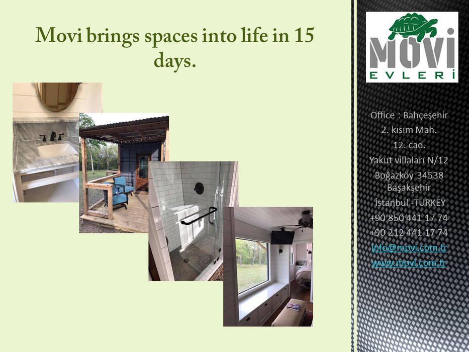 MOVI SHIPPING CONTAINER HOMES 1 , MOVİ evleri MOVİ evleri Prefabricated home