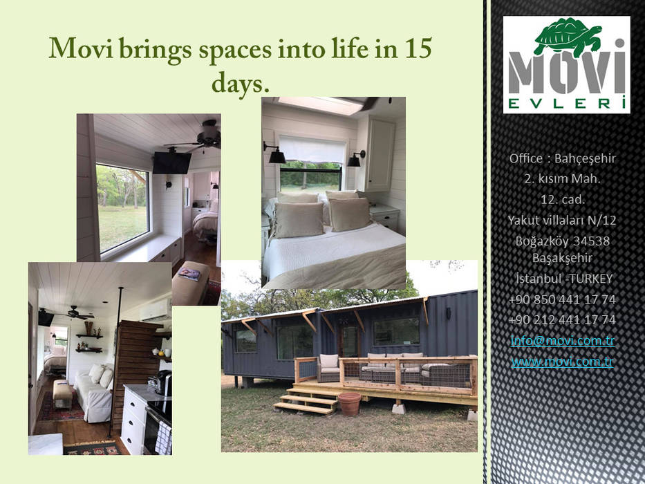 MOVI SHIPPING CONTAINER HOMES 1 , MOVİ evleri MOVİ evleri Chalet