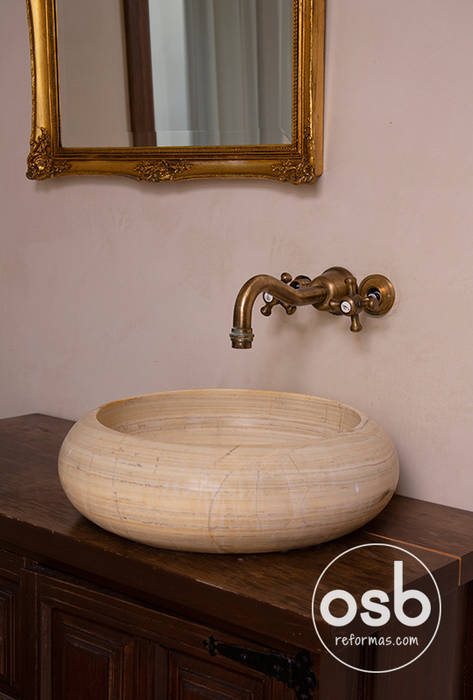 cruz, osb arquitectos osb arquitectos Rustic style bathroom Fittings