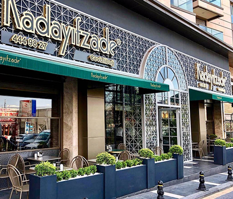 Kadayıfzade Cafe Tasarım, DESTONE YAPI MALZEMELERİ SAN. TİC. LTD. ŞTİ. DESTONE YAPI MALZEMELERİ SAN. TİC. LTD. ŞTİ. Commercial spaces Gastronomy