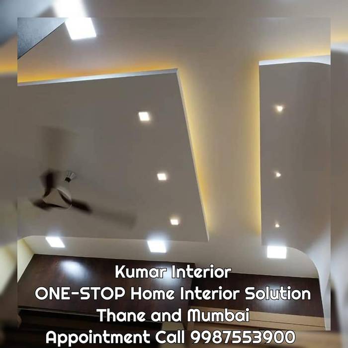 False Ceiling Design Bedroom 3bhk Apt Rustomjee Azziano Home