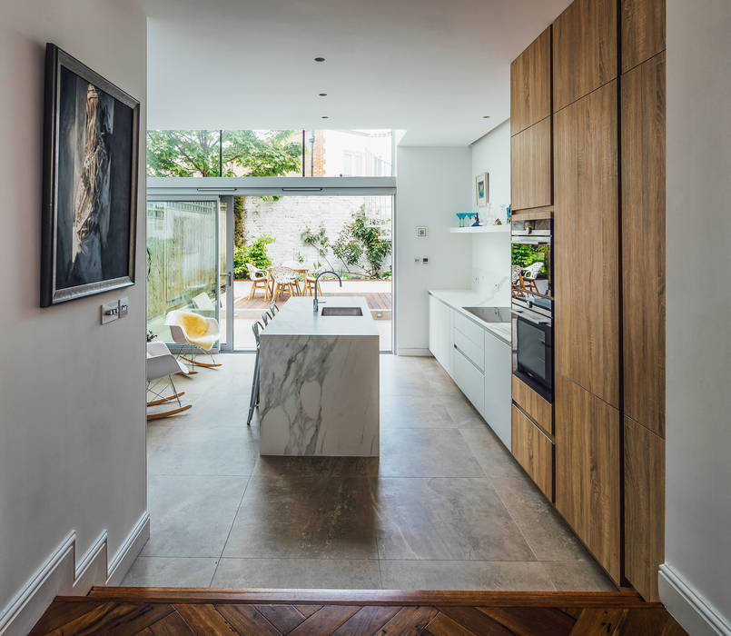 De Beauvoir House, Neil Dusheiko Architects Neil Dusheiko Architects Kitchen