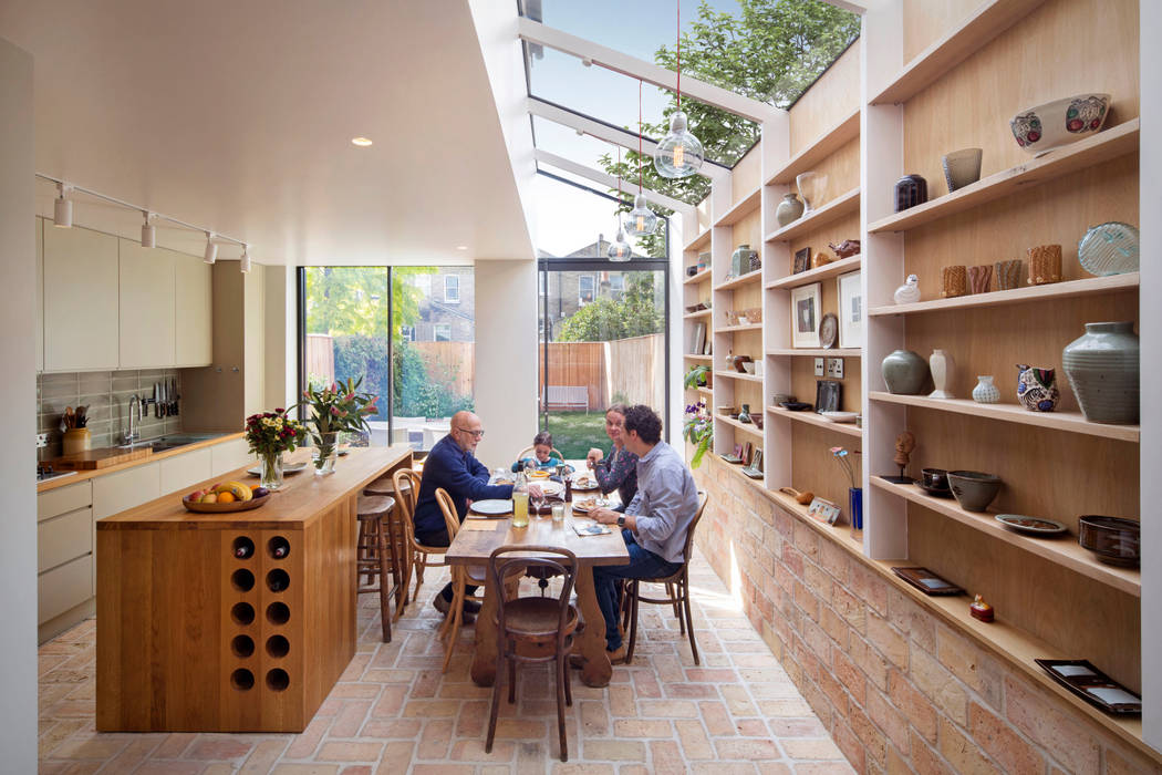 Gallery House, Neil Dusheiko Architects Neil Dusheiko Architects Modern Dining Room