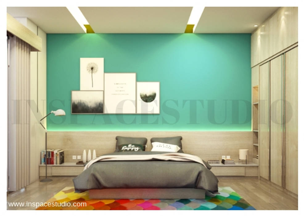 Kamar tidur Inspace Studio Kamar Tidur Minimalis