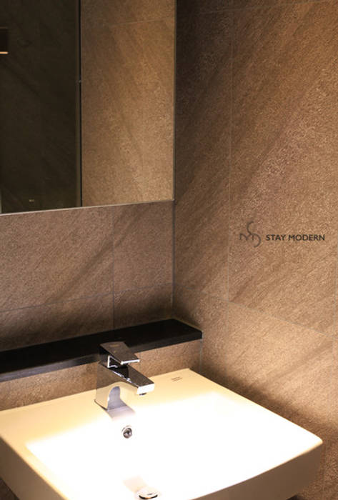 [61py] 부산 화명동 롯데캐슬 카이저 61평형 인테리어, 스테이 모던 (Stay Modern) 스테이 모던 (Stay Modern) ห้องน้ำ