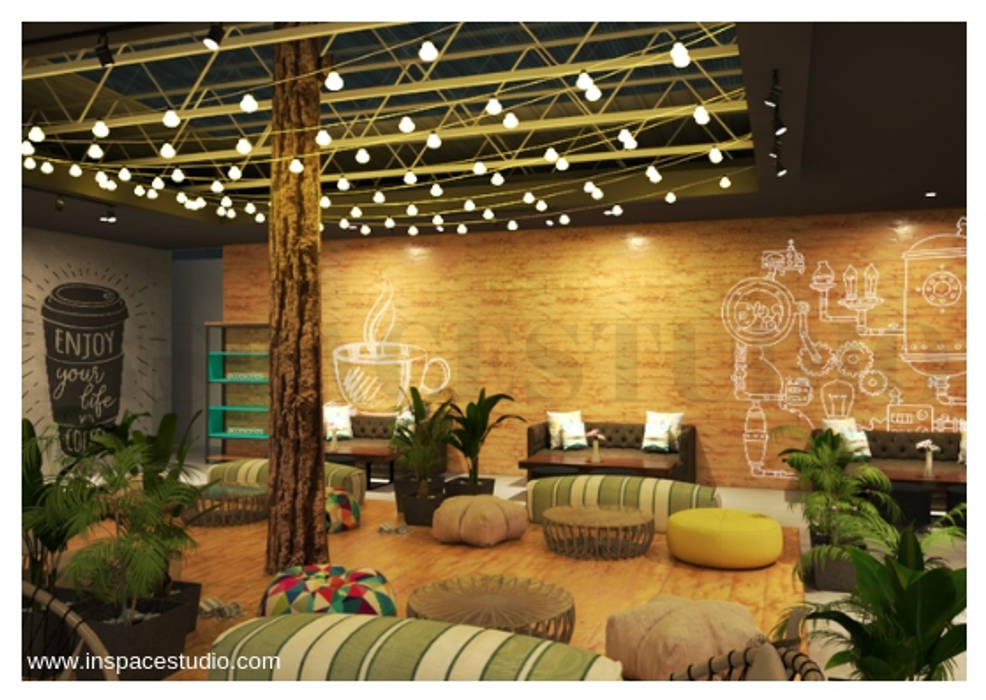 Puertorico Cafe, Inspace Studio Inspace Studio Ruang Komersial Restoran