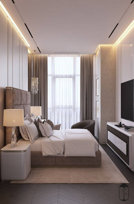 UI021, YOUSUPOVA YOUSUPOVA Modern style bedroom