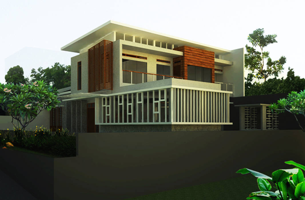 facade design daun architect