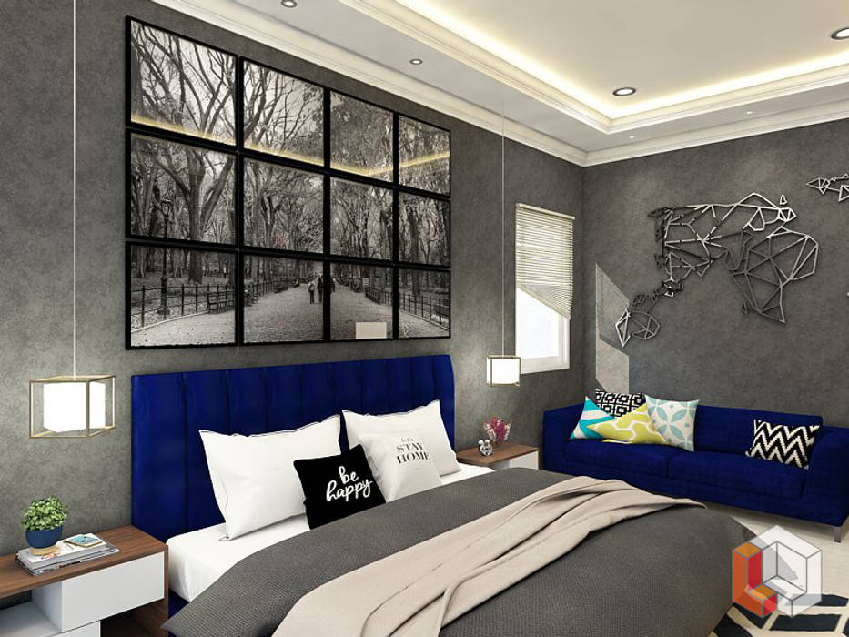 Kamar Anak Bukit Gading Villa, Lavrenti Smart Interior Lavrenti Smart Interior Minimalist bedroom