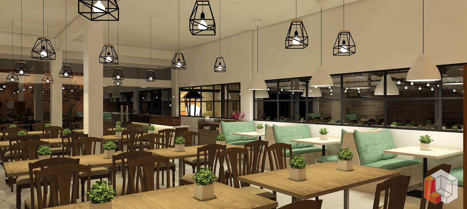 Restoran Bekasi, Lavrenti Smart Interior Lavrenti Smart Interior Espacios comerciales Restaurantes