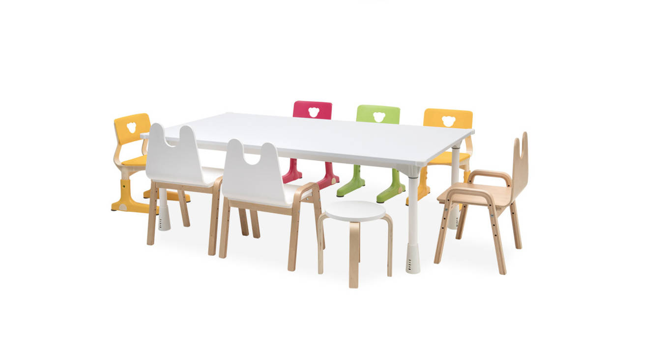 스노우 책상 상세 설명 및 활용 예시, 토끼네집 토끼네집 Modern Kid's Room Desks & chairs