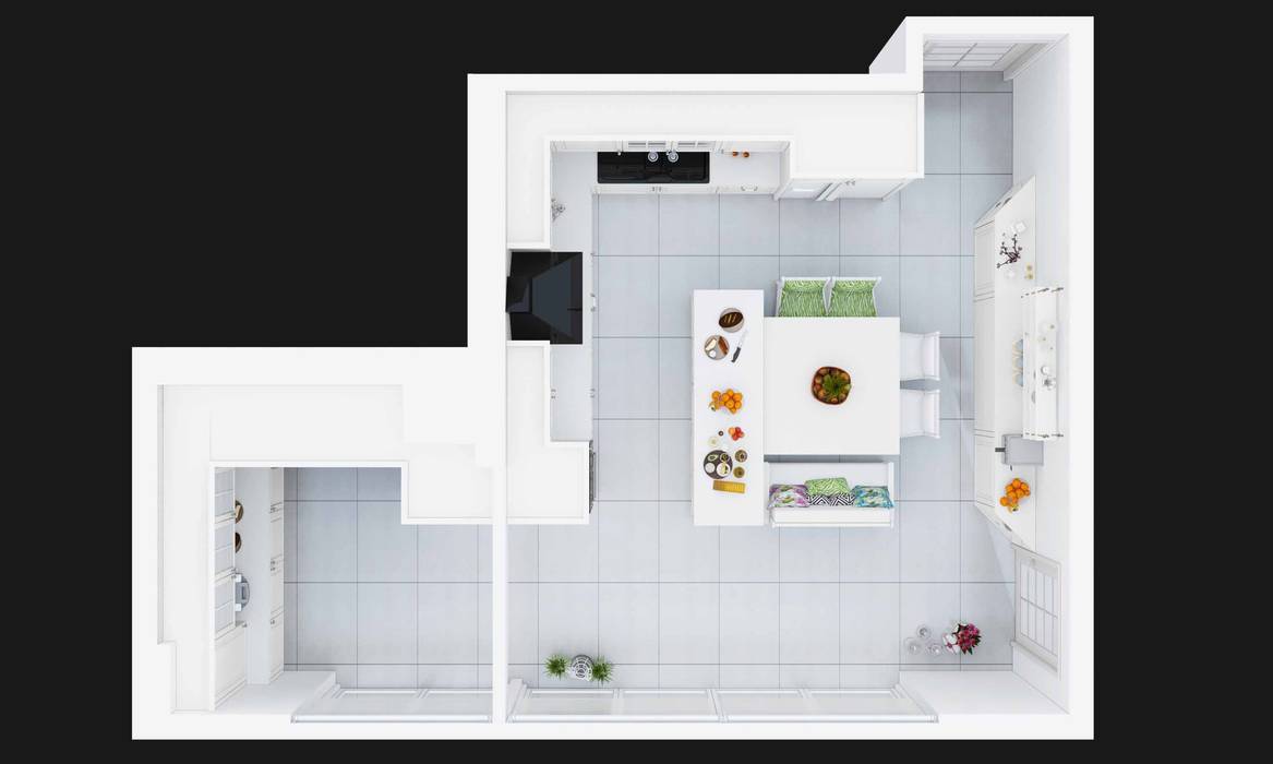 Yaman Residential, Pebbledesign / Çakıltașları Mimarlık Tasarım Pebbledesign / Çakıltașları Mimarlık Tasarım Mutfak üniteleri