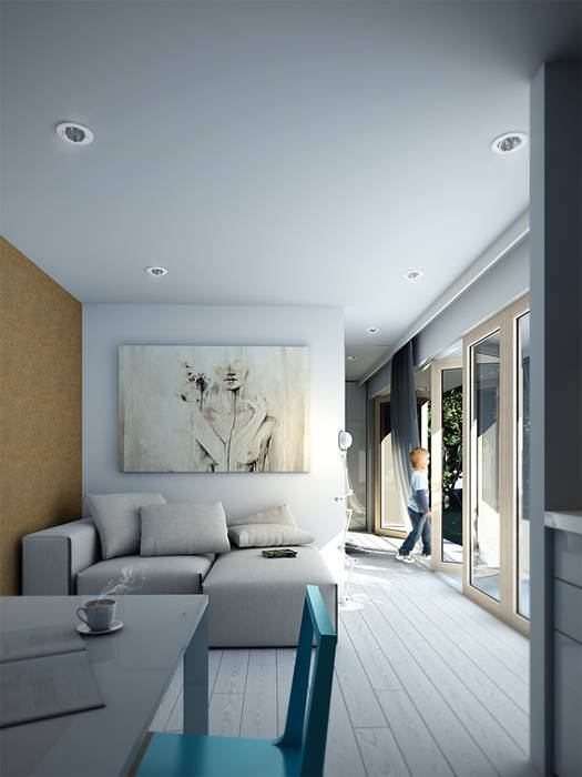 Cork House Concept , goodmood - Soluções de Habitação goodmood - Soluções de Habitação Minimalist living room