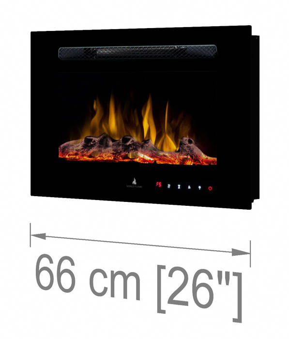 Paris Einbaukamin - Noble Flame Elektrokamin, muenkel design - Elektrokamine aus Großentaft muenkel design - Elektrokamine aus Großentaft Living room Fireplaces & accessories