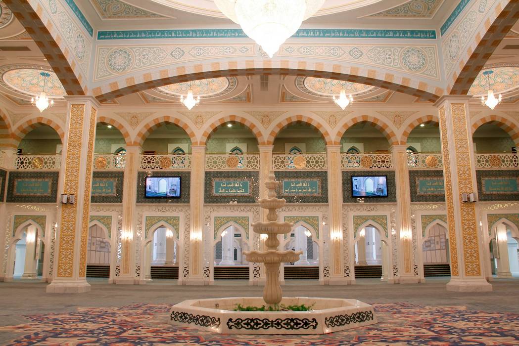 Astana Cami Kazakistan, DESTONE YAPI MALZEMELERİ SAN. TİC. LTD. ŞTİ. DESTONE YAPI MALZEMELERİ SAN. TİC. LTD. ŞTİ. Espaços comerciais Locais de eventos