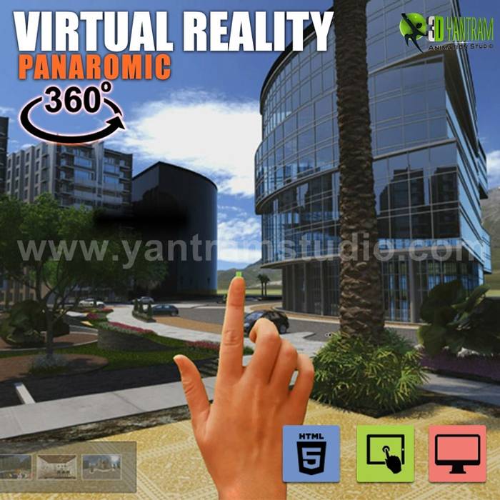 360° Virtual Reality Interactive Panoramic Video Developed by Yantram Real Estate VR App, Chicago - USA Yantram Animation Studio Corporation Rumah prefabrikasi Virtual Reality,developer,web based,vr development,Real Estate,Companies,mobile,3D Animation Studio,VR App,markups,360° VR,interactive video