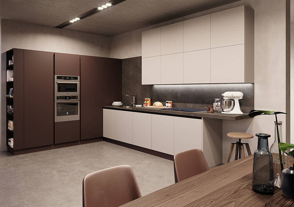 Personale interpretazione serale, Nespoli 3d Nespoli 3d Modern kitchen Storage