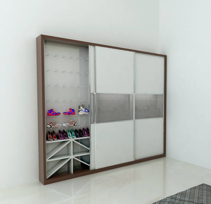 Desain Lemari Pakaian, Arsitekpedia Arsitekpedia Ruang Ganti Modern Wardrobes & drawers