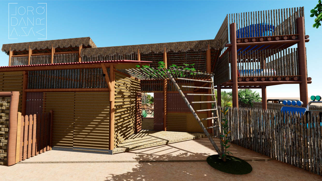 Venturi Glamping, Jordana Sá Arquitetura Jordana Sá Arquitetura Commercial spaces لکڑی Wood effect Hotels