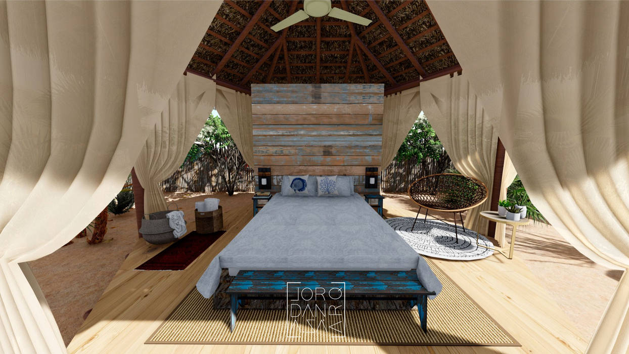 Venturi Glamping, Jordana Sá Arquitetura Jordana Sá Arquitetura พื้นที่เชิงพาณิชย์ ไม้ Wood effect โรงแรม