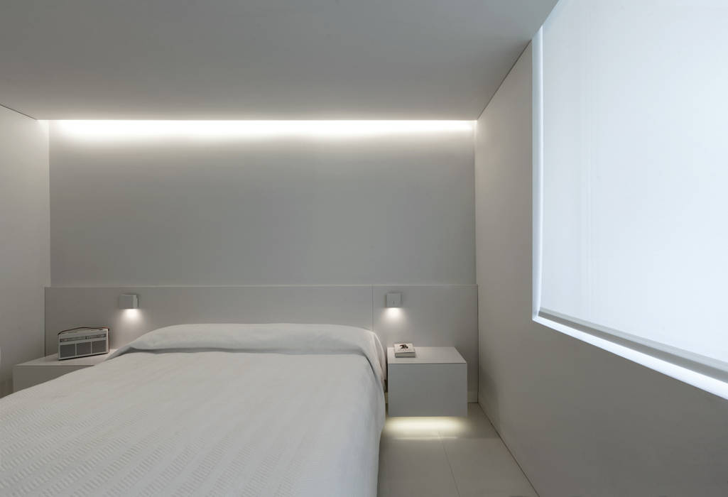 Casa de la brisa, FRAN SILVESTRE ARQUITECTOS FRAN SILVESTRE ARQUITECTOS Dormitorios de estilo minimalista