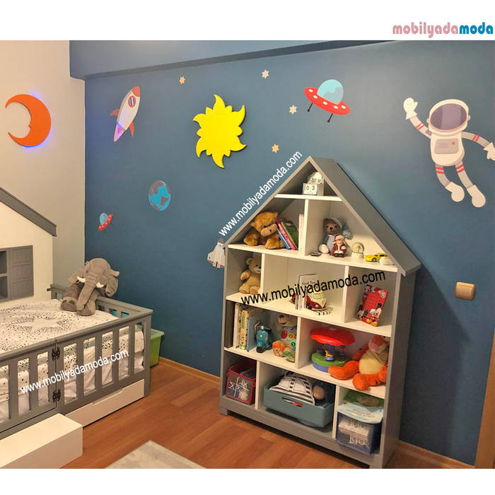 Uzay Konseptli Çocuk Odası , MOBİLYADA MODA MOBİLYADA MODA Baby room Wood Wood effect