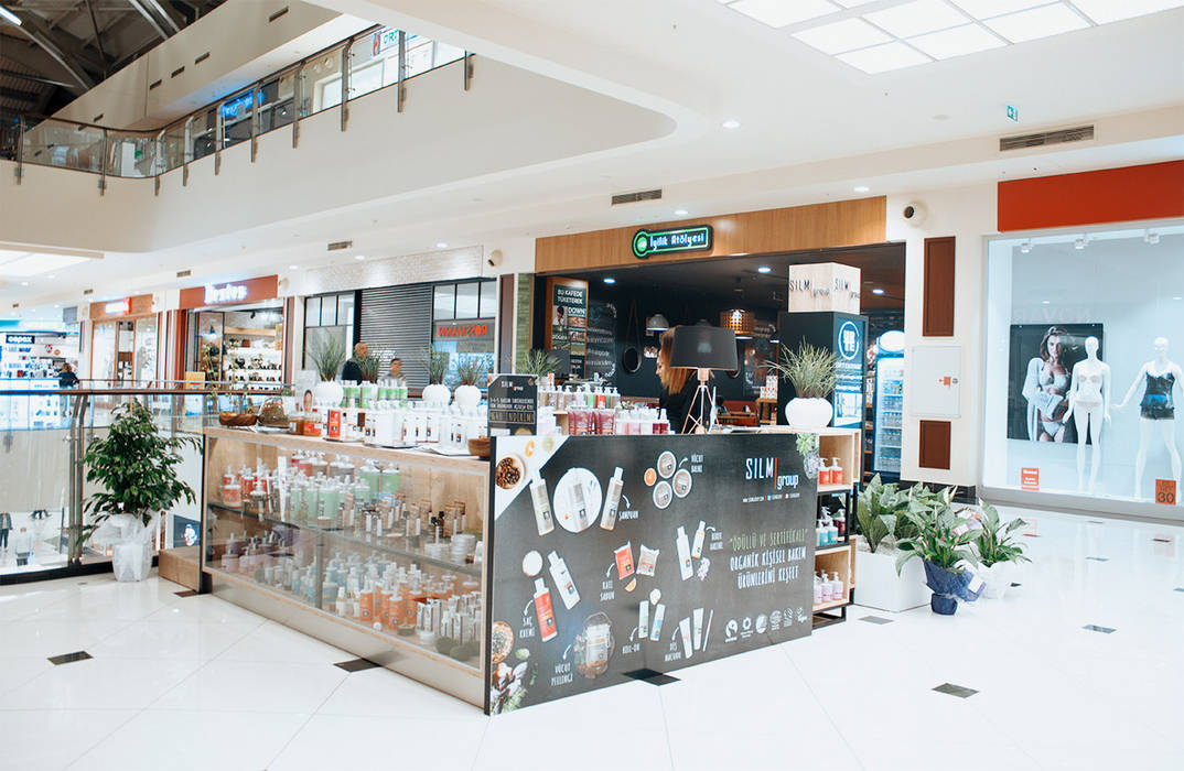 Shopping Mall Stand Design, Barkod Interior Design Barkod Interior Design Gewerbeflächen Einkaufscenter