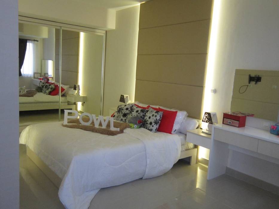 Sudirman Suite Tipe Studio, POWL Studio POWL Studio Kamar Tidur Minimalis