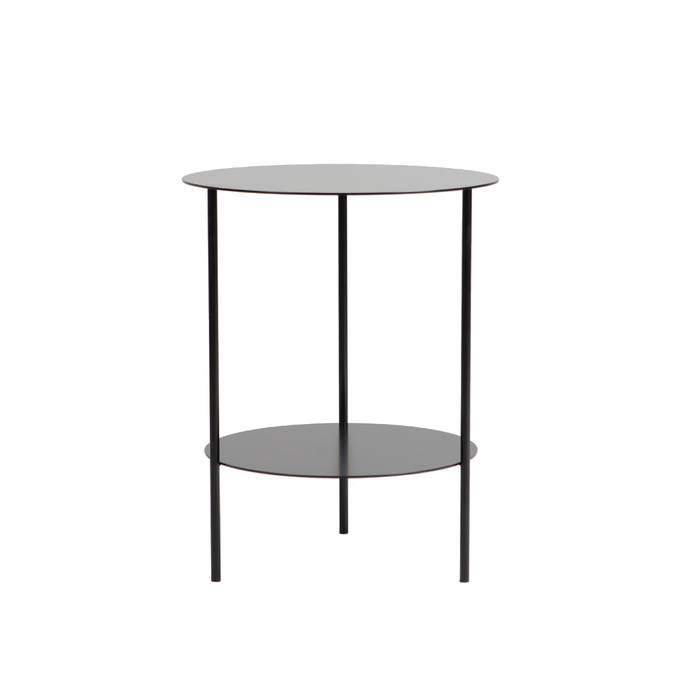 Basic Round Side Table homify 모던스타일 거실 사이드테이블,커피테이블,거실인테리어,소파테이블 & 협탁