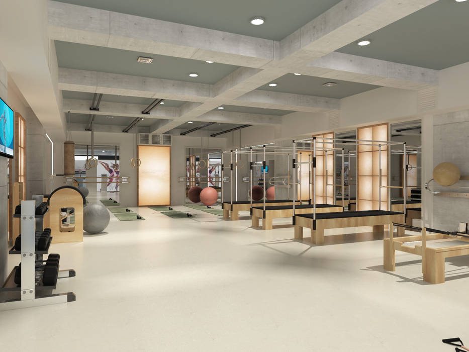 CEYDADEĞİRMENCİ Pilates Studio - Personel Trainer, Antler İç Mimarlık Antler İç Mimarlık Commercial spaces Event venues