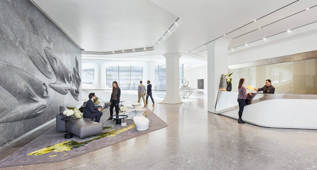 520 West 28th_New York City, Zaha Hadid Architects Zaha Hadid Architects Viviendas colectivas Concreto zaha hadid