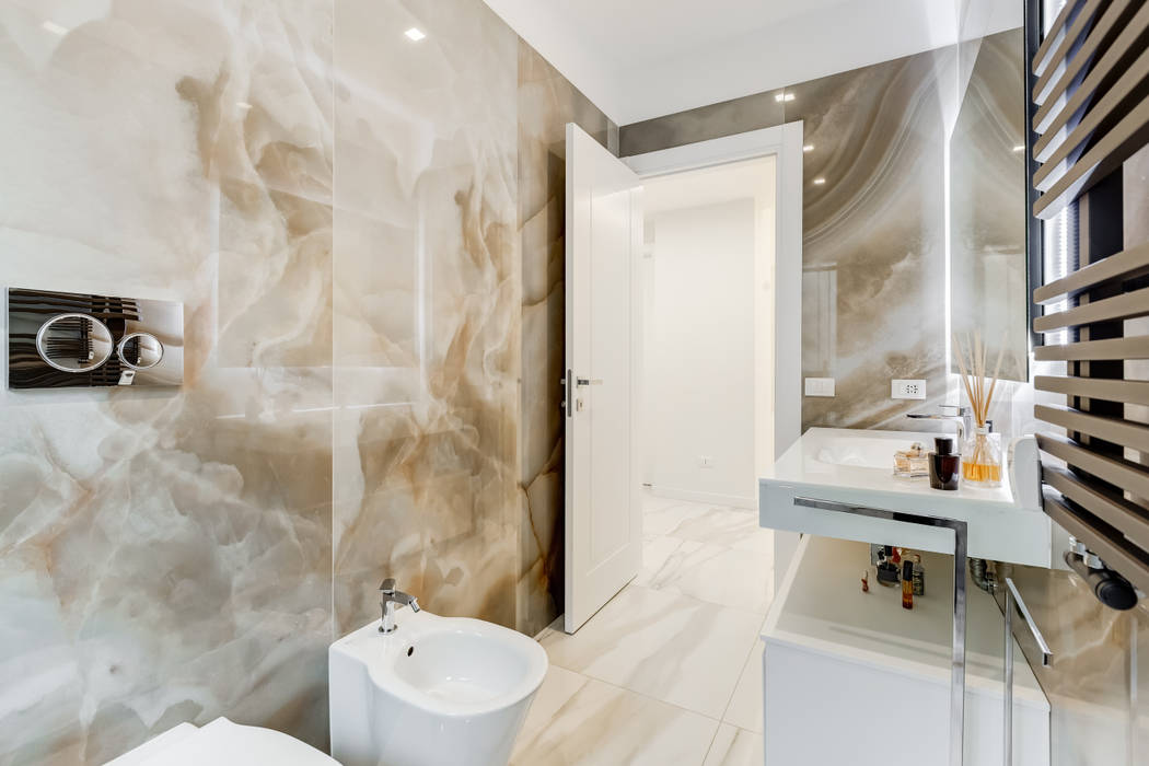 Savio Residence, EF_Archidesign EF_Archidesign Modern style bathrooms