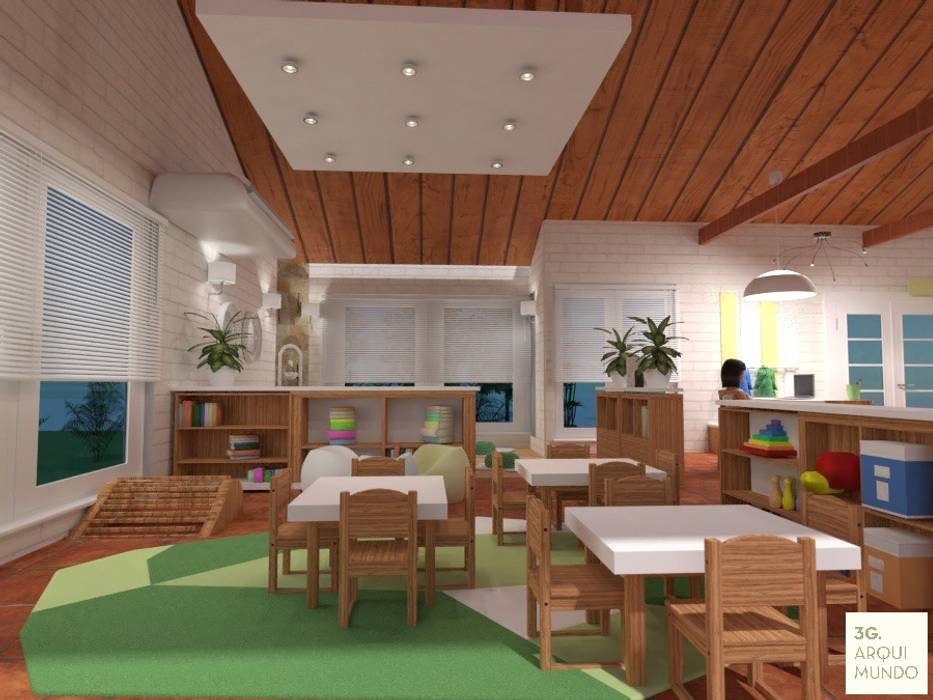 Sala niños pequeños Arquimundo 3g - Diseño de Interiores - Ciudad de Buenos Aires Espacios comerciales Escuelas