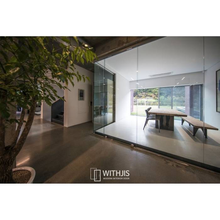 대기업 사옥의 접견실, SDD 8300, WITHJIS(위드지스) WITHJIS(위드지스) Commercial spaces Glass Office buildings
