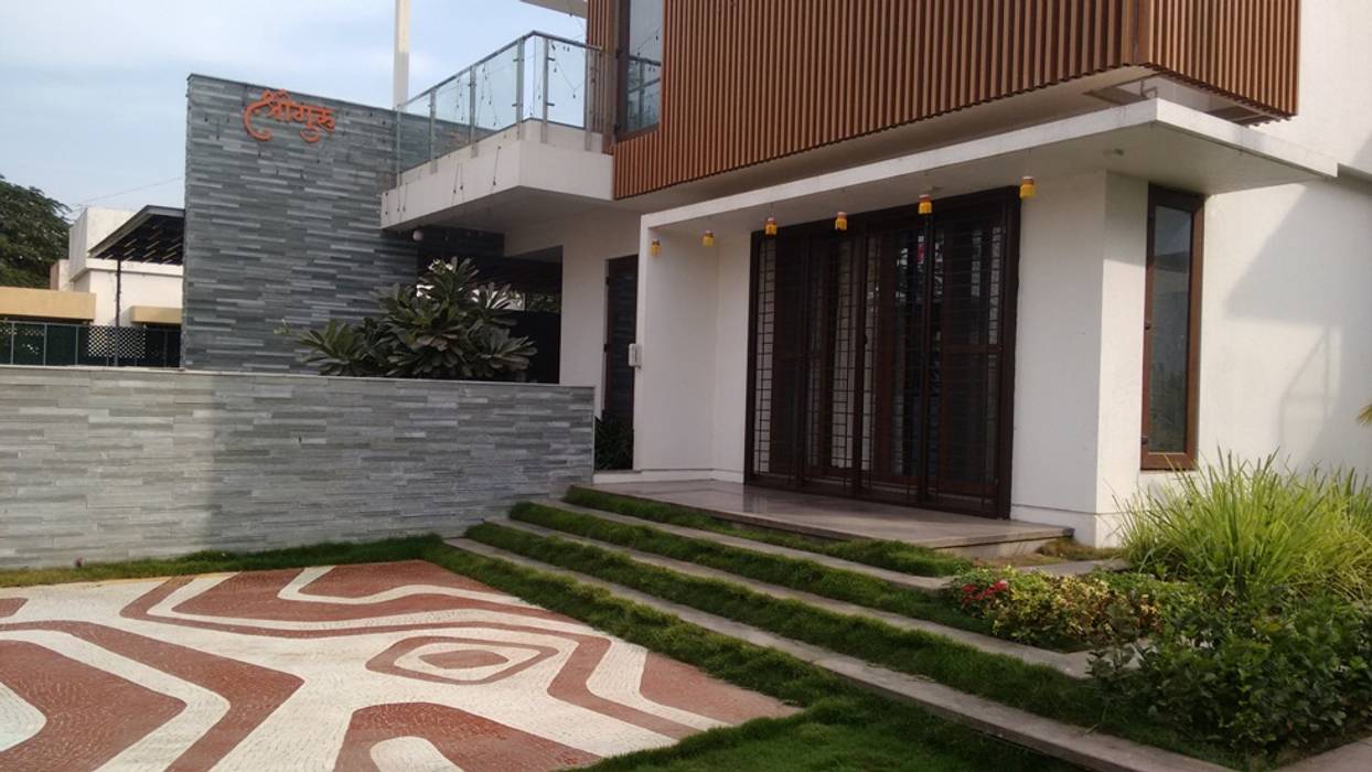 Bāgh Burle-Marxii, Baghorama Landscape Architects Baghorama Landscape Architects Front yard Ceramic