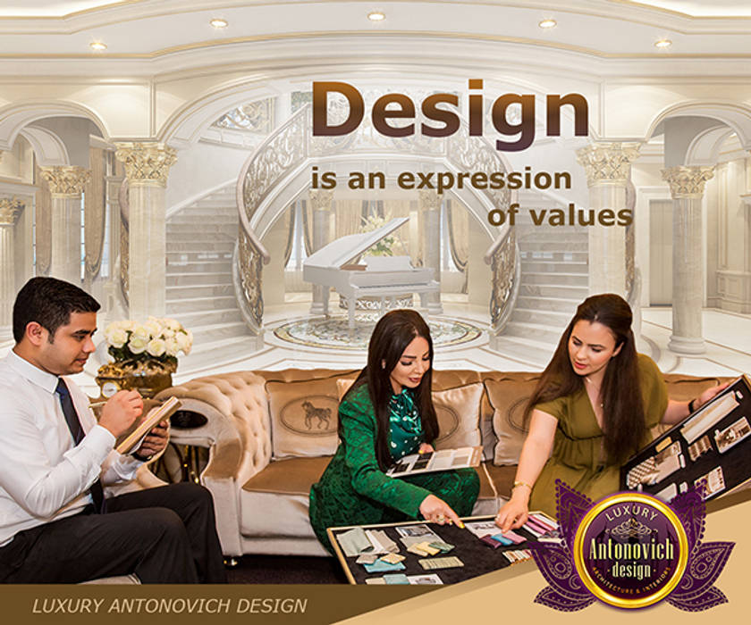 Spacious Majestic Home Theater Interior, Luxury Antonovich Design Luxury Antonovich Design