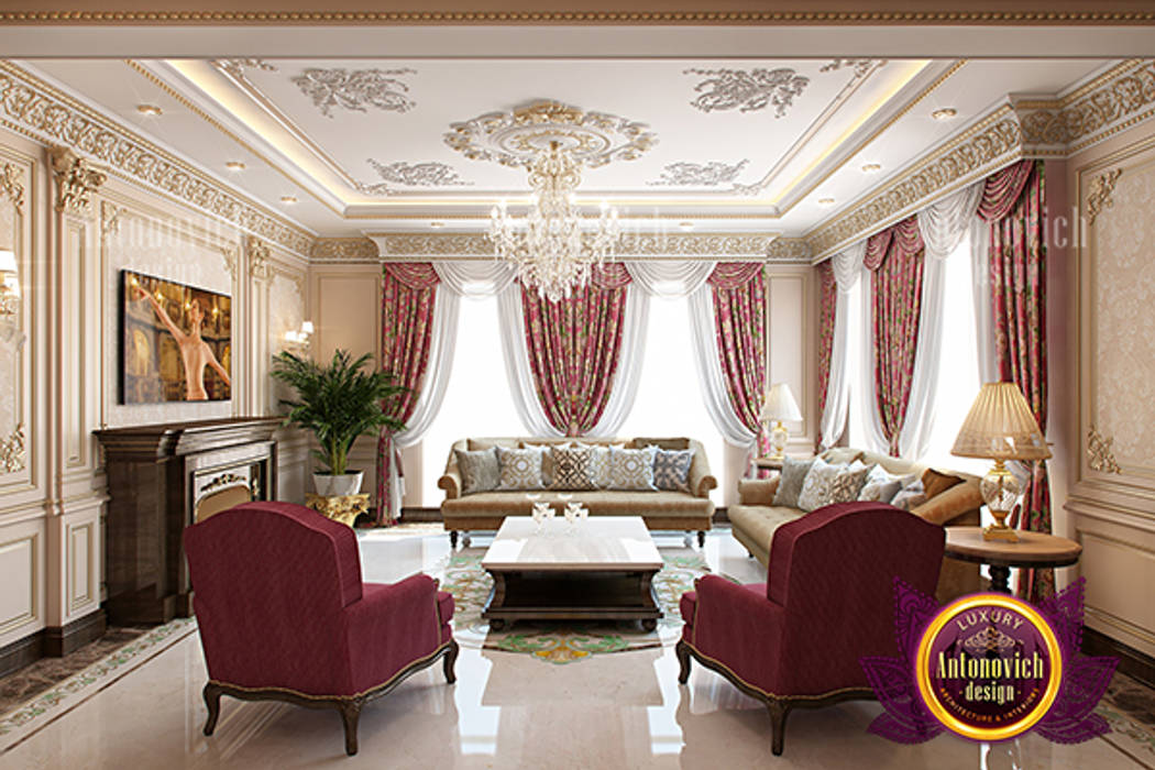 Perfect Amazing Living Room Interior, Luxury Antonovich Design Luxury Antonovich Design