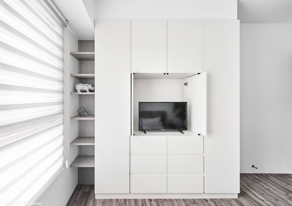 謐白, 思維空間設計 思維空間設計 Minimalist bedroom