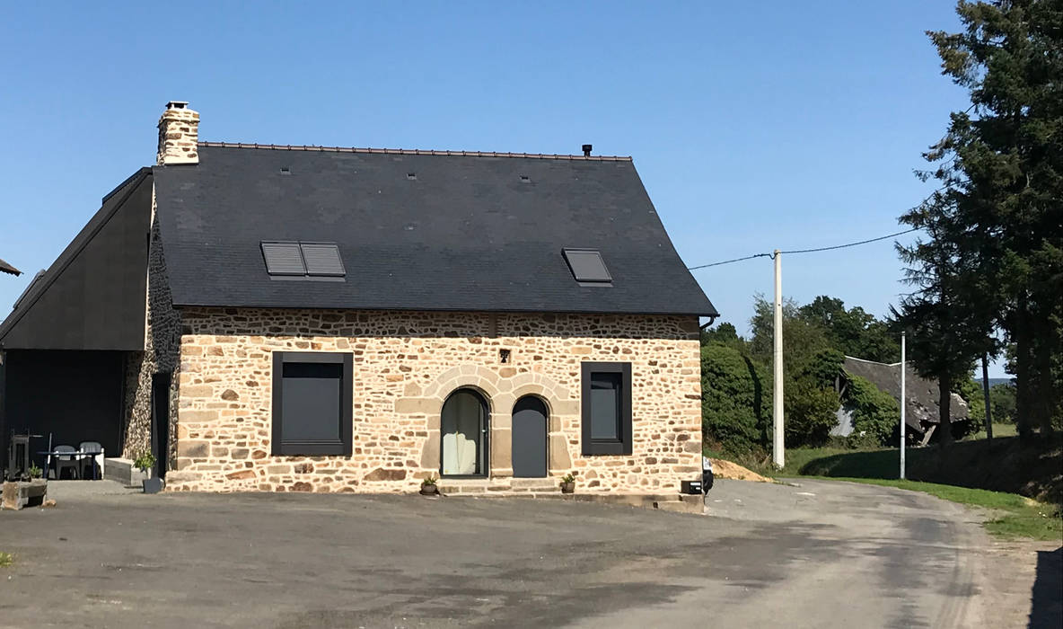 Restructuration et extension d'une maison ancienne, Créateurs d'Interieur Créateurs d'Interieur Maison individuelle