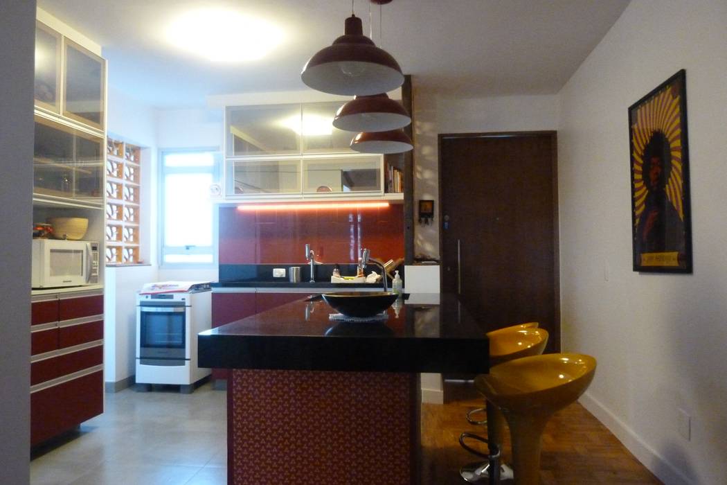 Apartamento Bela Cintra, São Paulo., Arquitetura FPA Arquitetura FPA Cocinas de estilo moderno