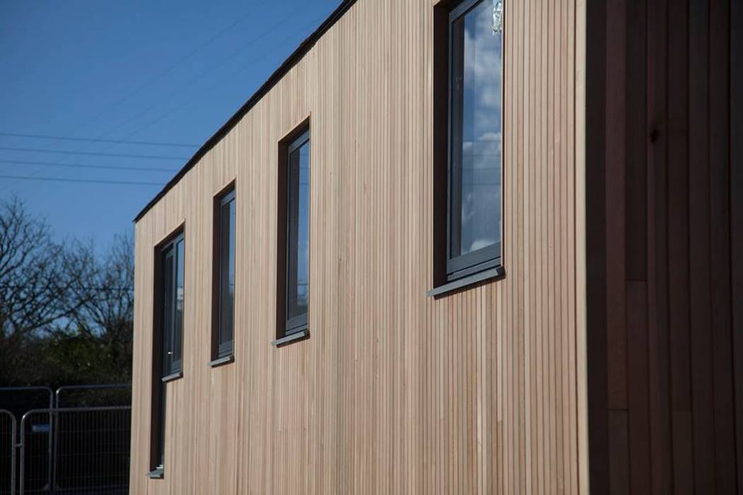 Cornwall Cladding 2019, Building With Frames Building With Frames Chalets & maisons en bois Bois Effet bois