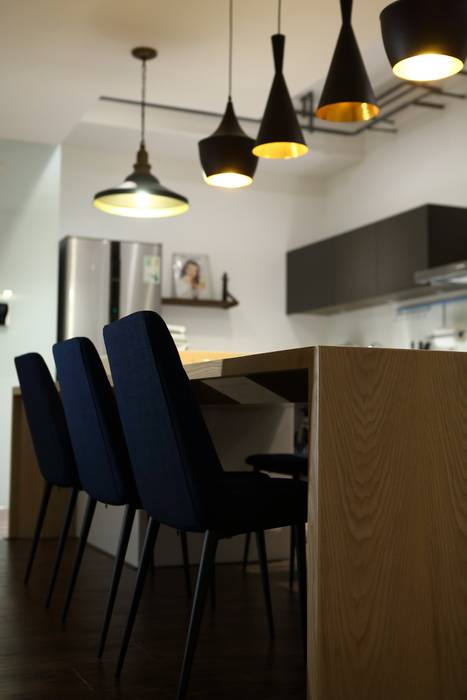 自．敘, 雅群空間設計 雅群空間設計 Industrial style dining room