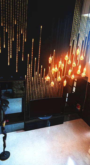 Andrew Road Architecture Lights Modern Living Room By Singapore