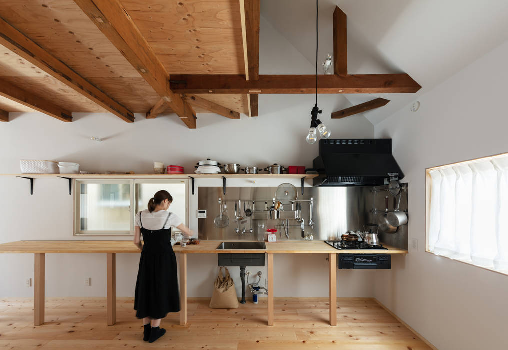 Re：NY, coil松村一輝建設計事務所 coil松村一輝建設計事務所 Cocinas de estilo minimalista