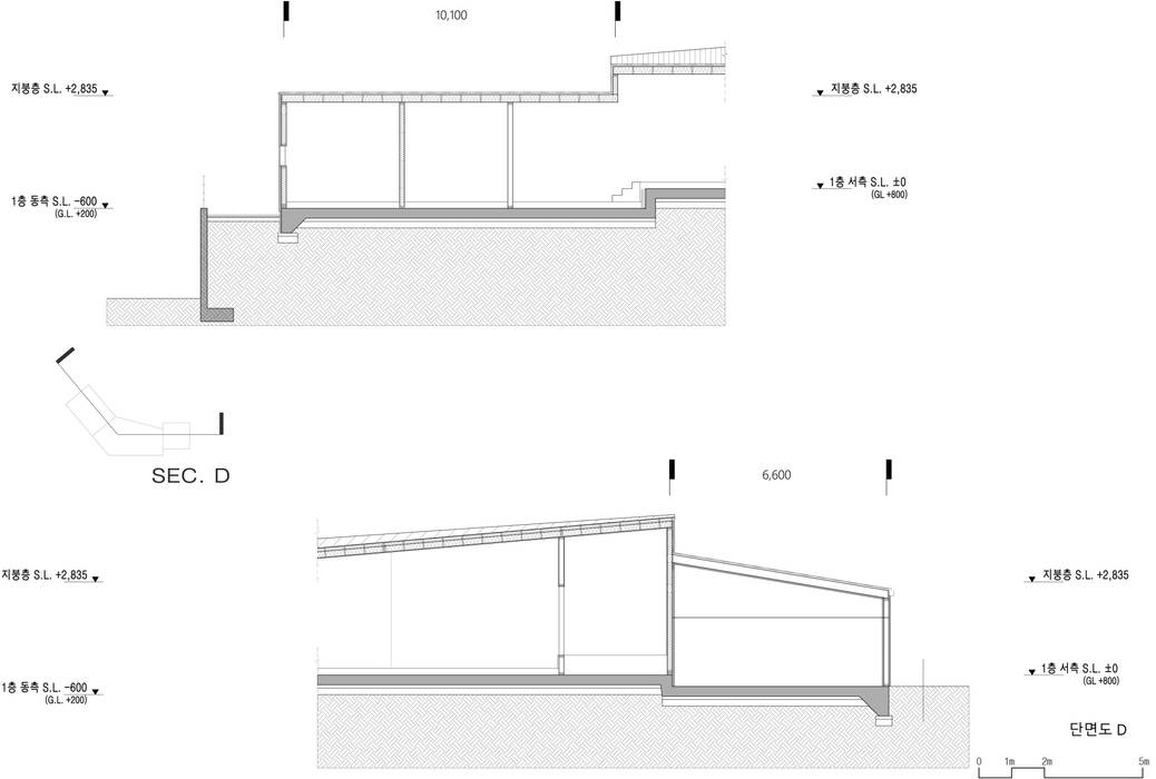 modern by (주)건축사사무소 더함 / ThEPLus Architects, Modern